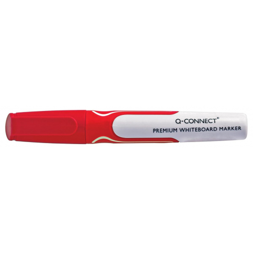 Q-CONNECT Premium whiteboard marker, 3 mm, ronde punt, rood