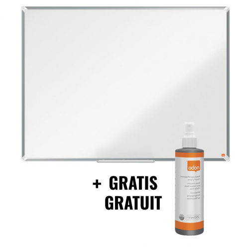 ACTIE NOBO: 1 x magnetisch whiteboard 120x90 (ref. 1915156) + GRATIS 1 x whiteboardreiniger (ref.1915708)