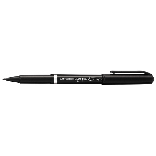 Uni-ball fineliner Sign Pen, 1mm, zwart