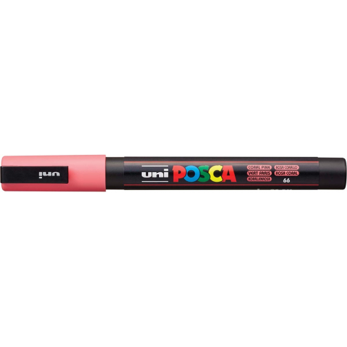 Uni POSCA paintmarker PC-3M, 1,5 mm, koraalrood
