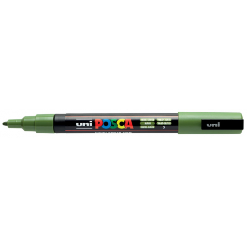Uni POSCA paintmarker PC-3M, 1,5 mm, kakigroen