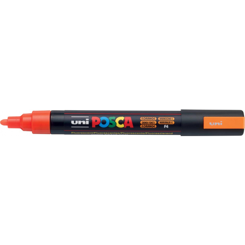 Uni POSCA paintmarker PC-5M, 1,8 - 2,5 mm, fluo oranje