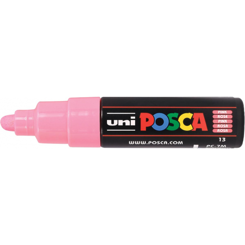 Uni POSCA paintmarker PC-7M, 4,5 - 5,5 mm, roze