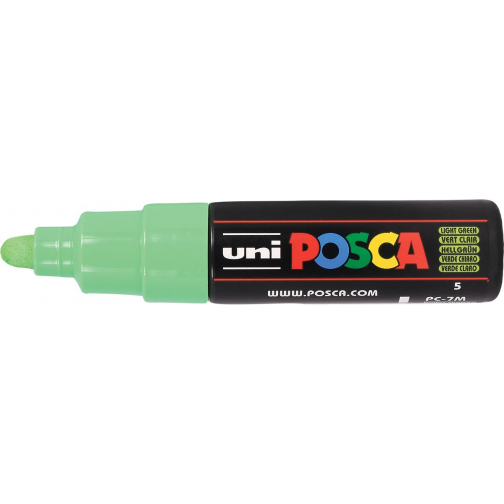 Uni POSCA paintmarker PC-7M, 4,5 - 5,5 mm, lichtgroen