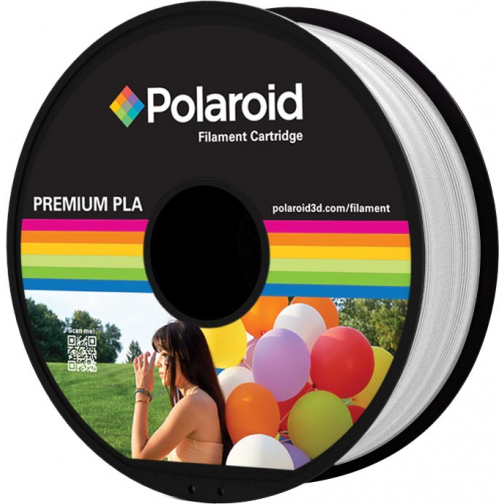 Polaroid 3D Universal Premium PLA filament, 1 kg, wit