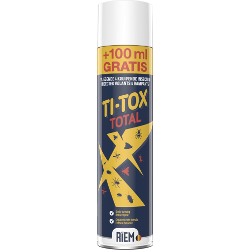 Riem Ti-Tox insecticide Total, spray van 500 ml + 100 ml gratis