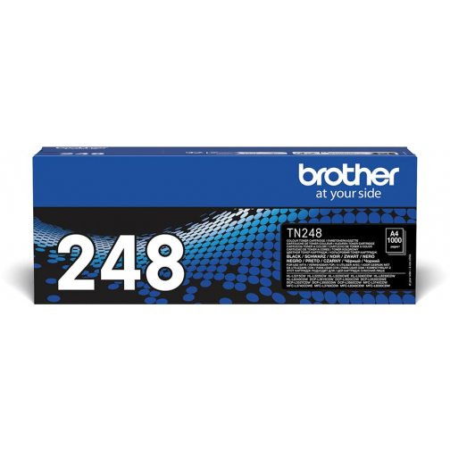 Brother toner, 1.000 pagina's, OEM TN-248BK, zwart