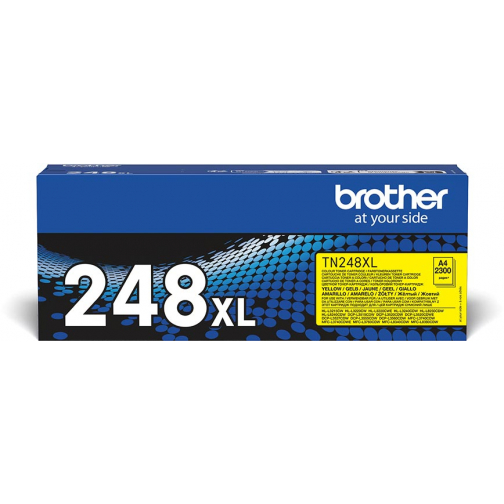 Brother toner, 2.300 pagina's, OEM TN-248XLY, geel