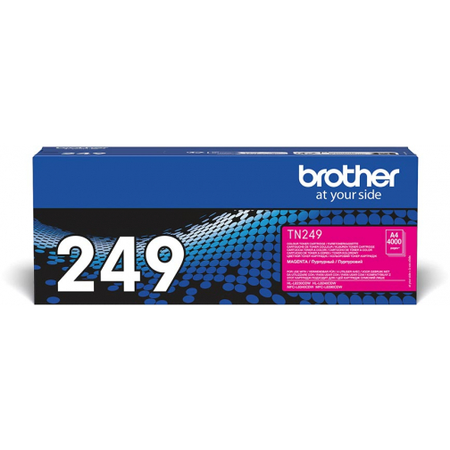 Brother toner, 4.000 pagina's, OEM TN-249M, magenta