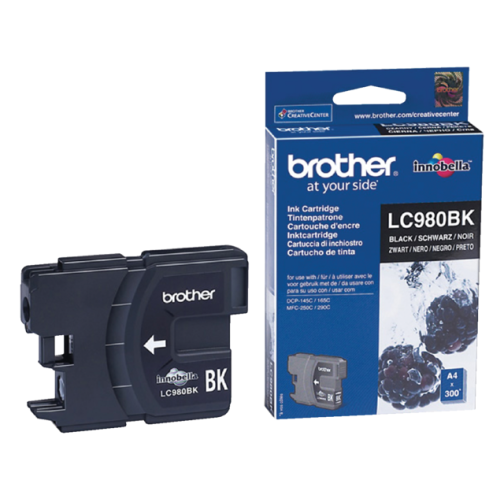 Inktcartridge Brother LC-980BK zwart