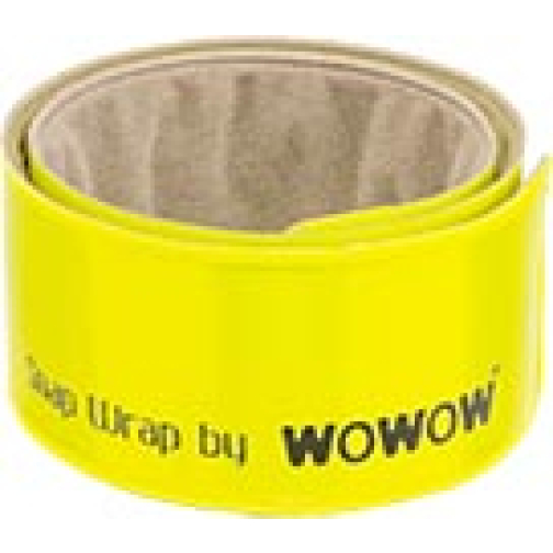 Wowow Snap Wrap Reflomax band, geel, 38 x 3 cm, doos van 2 stuks