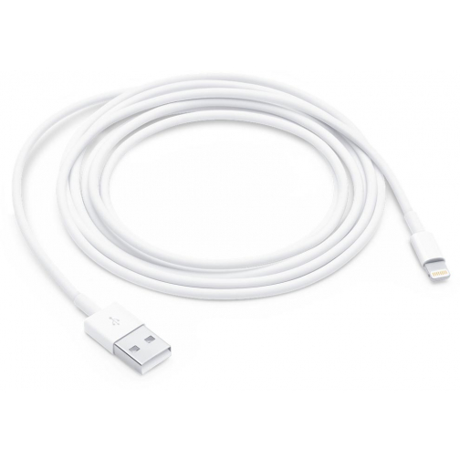 Apple kabel, Lightning (8-pin) naar USB-A, 2 m, wit