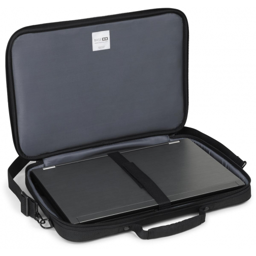Base XX by Dicota Clamshell laptoptas, voor laptops tot 15,6 inch, zwart