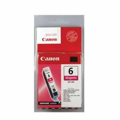 Canon inktcartridge BCI-6M, 280 pagina's, OEM 4707A002, magenta