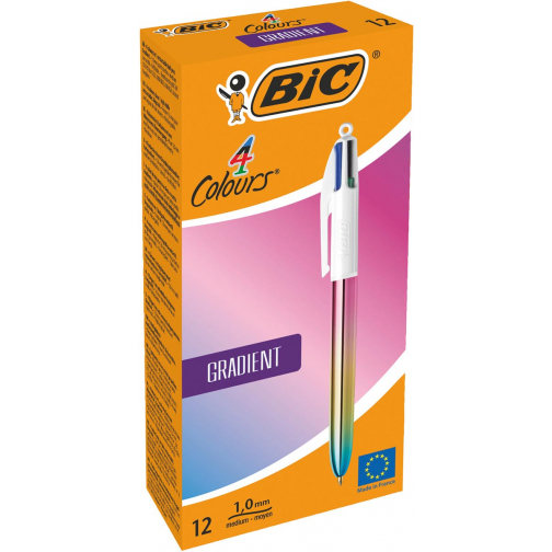 Bic 4 Colours Gradient balpen, medium