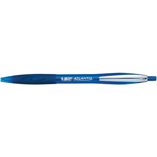 Bic balpen Atlantis Soft 1 mm, blauw