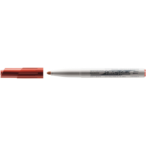 Bic whiteboardmarker Velleda 1741 rood