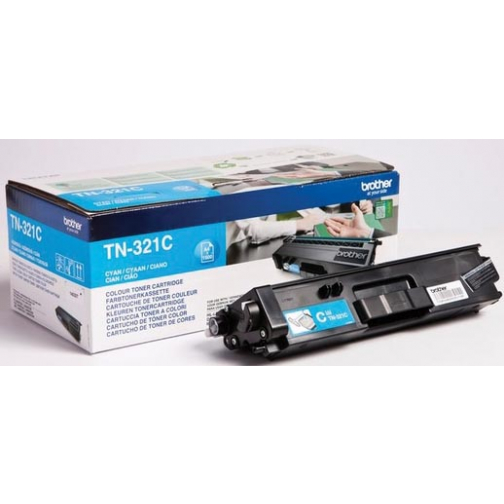 Brother Toner Kit cyaan - 1500 pagina's - TN321C