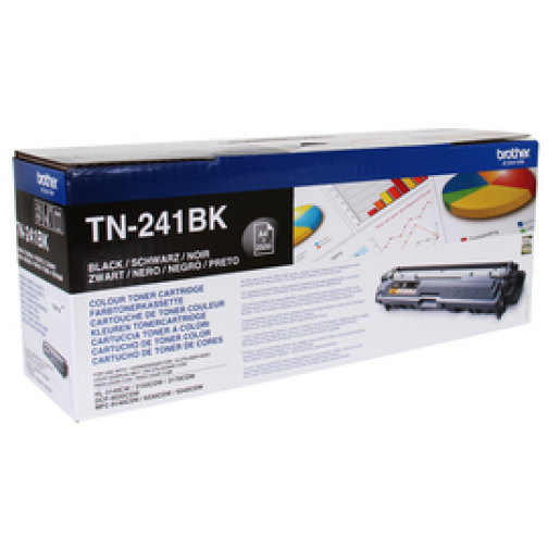 Brother Toner Kit zwart - 2500 pagina's - TN241BK