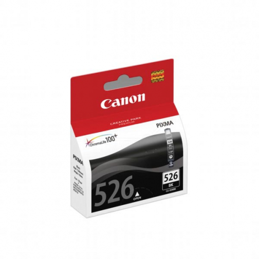 Canon inktcartridge CLI-526BK, 2.185 pagina's, OEM 4540B001, zwart