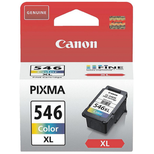 Canon inktcartridge CL-546XL, 300 pagina's, OEM 8288B001, 3 kleuren