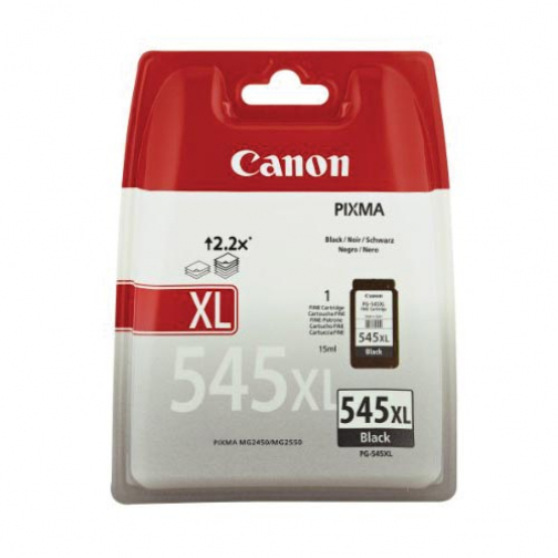 Canon inktcartridge PG545XL, 400 pagina's, OEM 8286B001, zwart