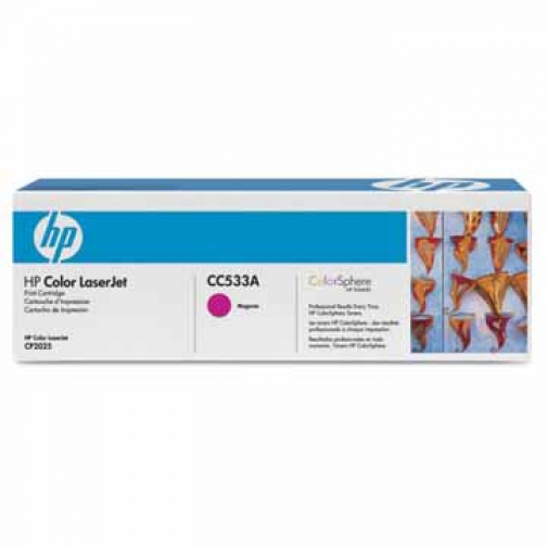 HP toner 304A, 2 800 pagina's, OEM CC533A, magenta