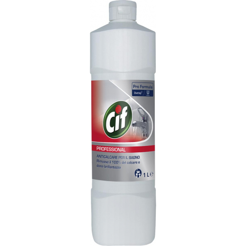 Cif sanitair ontkalker, flacon van 1 l