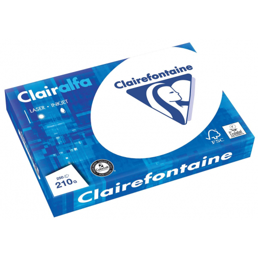 Clairefontaine Clairalfa presentatiepapier A3, 210 g, pak van 250 vel