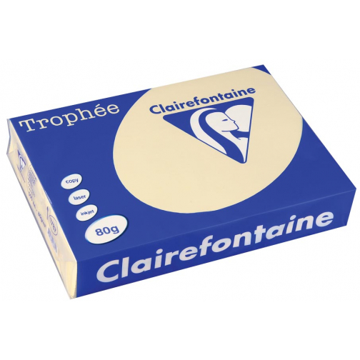 Clairefontaine Trophée gekleurd papier, A4, 80 g, 500 vel, gems