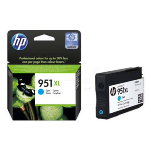 HP inktcartridge 951XL cyaan, 1500 pagina's - OEM: CN046AE