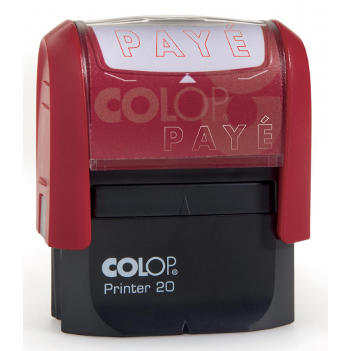 Colop formulestempel Printer tekst: PAYE