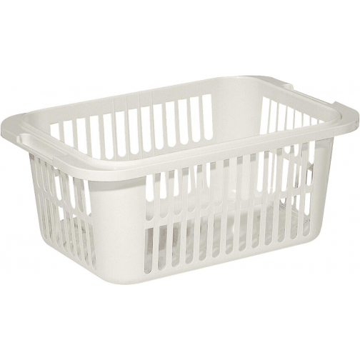Curver Lingo wasmand, 66,5 x 43,5 x 38 cm, lichtgrijs