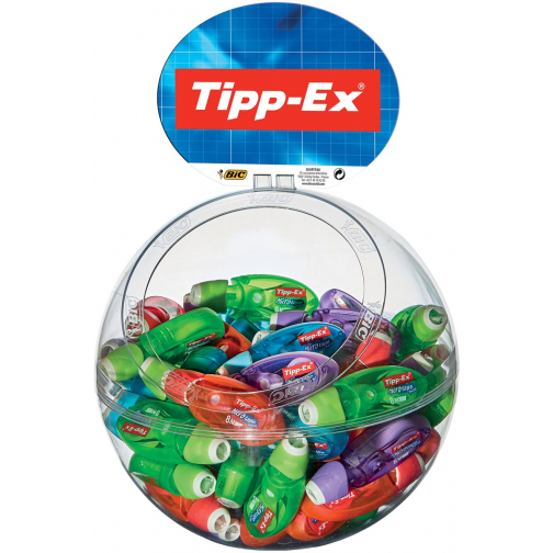 Tipp-Ex correctieroller Micro Tape Twist display van 60 stuks