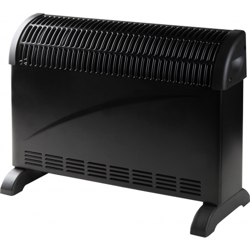 Domo convector verwarming Turbo, zwart