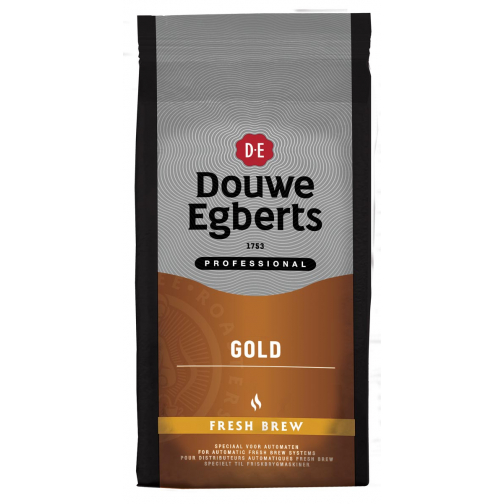 Douwe Egberts gemalen koffie voor automaten, Gold fresh brew, pak van 1 kg