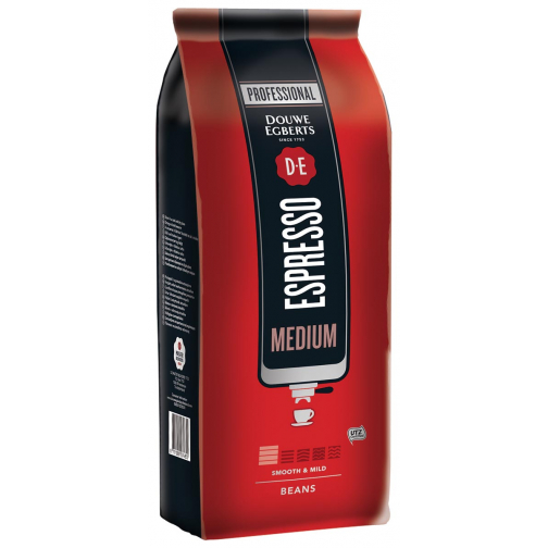 Douwe Egberts koffiebonen, espresso Medium, pak van 1 kg