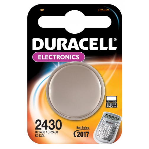 Duracell knoopcel Electronics CR2430, op blister