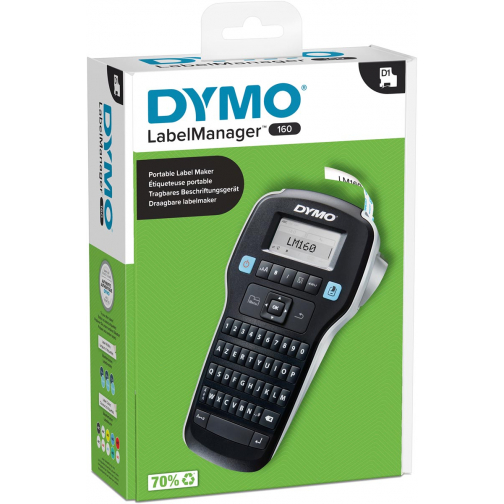 Dymo beletteringsysteem LabelManager 160P, azerty