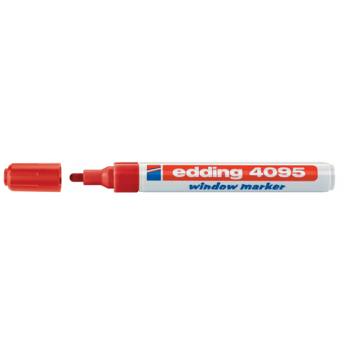 Edding Krijtmarker e-4095 rood