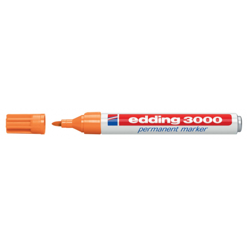 Edding permanent marker 3000 oranje
