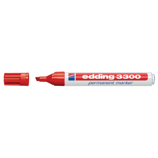 Edding permanent marker e-3300 rood