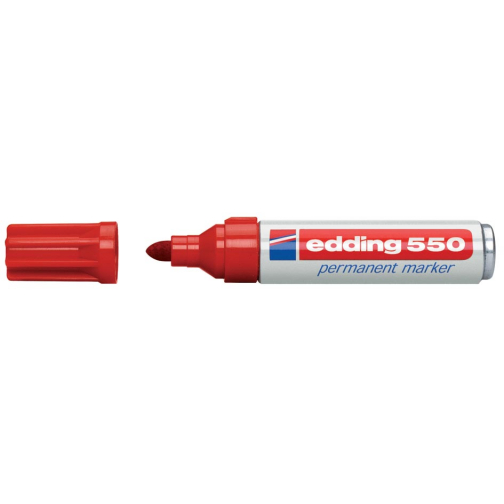 Edding permanente marker e-550 rood