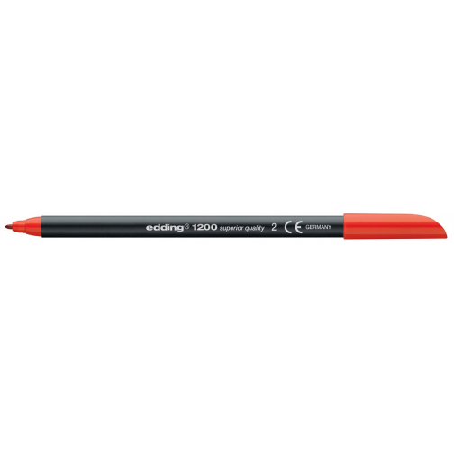 Edding viltstift e-1200 rood