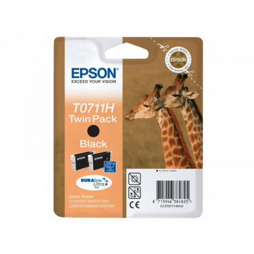 Epson inkcartridge T0711 black