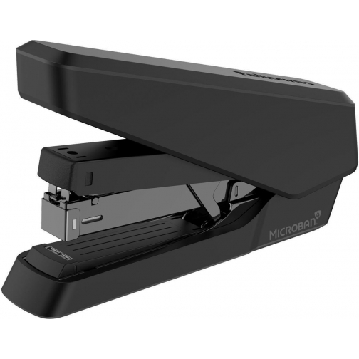 Fellowes nietmachine LX870 EasyPress met Microban, full strip, 40 blad, zwart