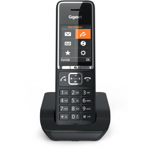 Gigaset Comfort 550 DECT draadloze telefoon, zwart