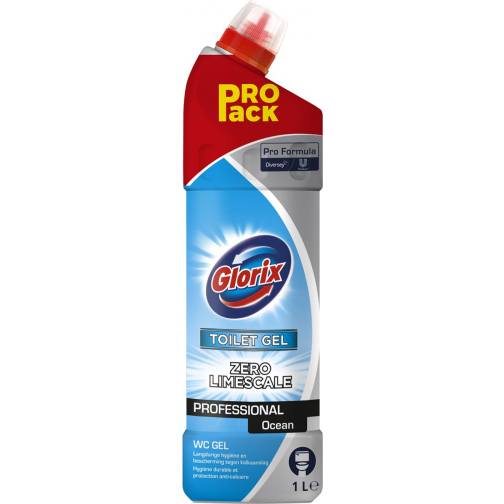 Glorix Pro Formula toiletreiniger Ocean Fresh, fles van 1 l