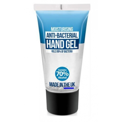 Desinfecterende handgel, 70% alcohol, tube van 50 ml