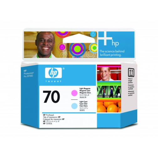 HP printkop nummer 70 licht magenta-licht cyaan